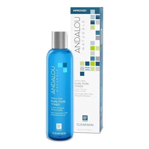 Andalou Naturals Face Toner - Renews Active Oily Skin, Removes Dull Cells - 6 Fl Oz