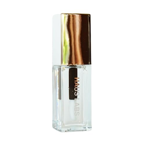 HAUS LABS PhD Hybrid Lip Oil - Intense Hydration, Lightweight & Glossy Finish - 0.25oz