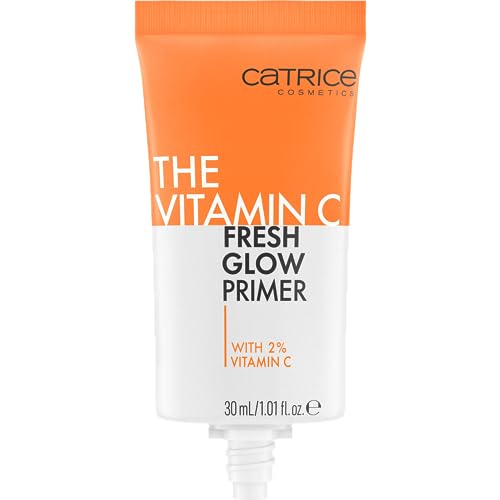 Catrice Face Primer - Hydrating Vitamin C Glow, Vegan & Cruelty-Free, 2% Vitamin C - 30ml