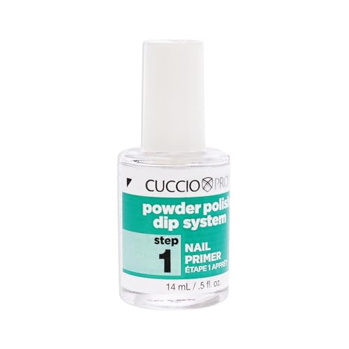 Cuccio Colour Nail Polish Primer - High-Gloss Finish, Chip-Resistant, DBP & Toluene Free - 0.5 Oz