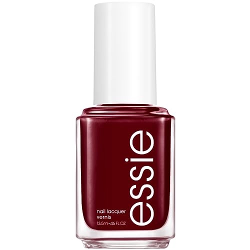 essie Nail Polish - Glossy Dark Ruby Red, Vegan Formula, Easy Application - 0.46 fl oz