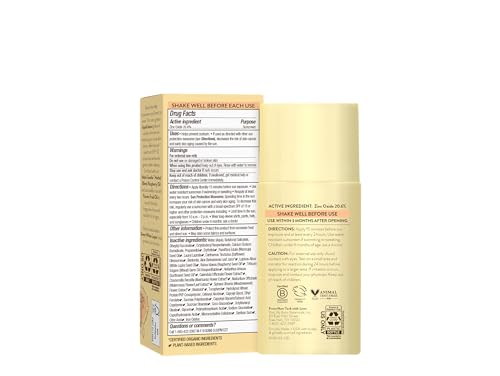 Babo Botanicals Mineral Sunscreen SPF50 - Hydrating Zinc Formula, Fragrance-Free - 3oz