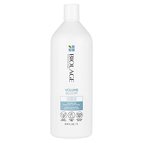 Biolage Volume Bloom Conditioner - Lightweight Hydration, Vegan & Paraben-Free - 33.8 Fl. Oz