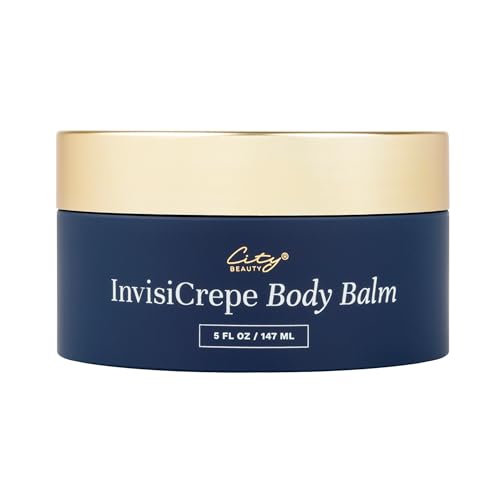 City Beauty InvisiCrepe Body Balm - Firming & Hydrating Lotion with Anti-Aging Ingredients - 6oz