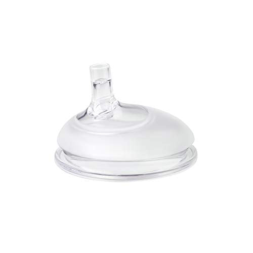 Olababy Transitional Sippy Lid - Offset Nipple for Smooth Feeding, Non-Toxic Silicone - BPA Free