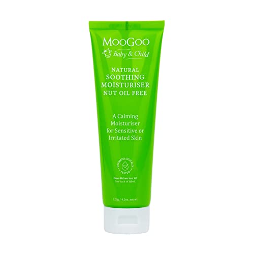 MooGoo Baby Moisturizing Cream - Nourishes Sensitive Skin, Natural Ingredients, Dairy-Free - 200ml