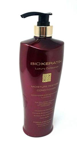 Bio Keratin Luxury Conditioner - Restores Moisture for Dry Color-Treated Hair - 33.8 fl oz