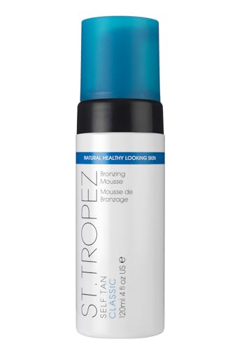 St.Tropez Self Tan Classic Mousse - Streak-Free, Natural Ingredients, Medium Golden Tan - 4 Fl Oz