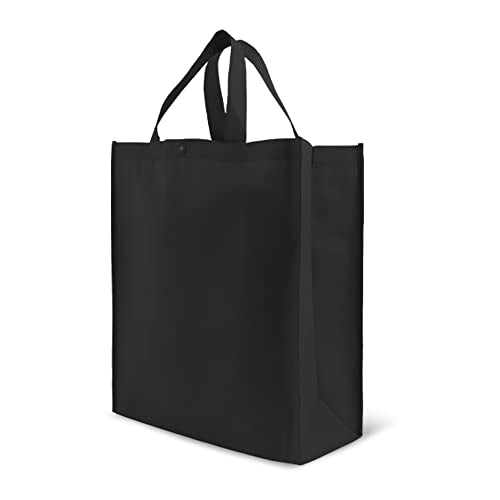 Simply Green Solutions Tote Bag - Durable & Versatile Reusable Shopping Bags, 10 Colors - Pack of 10