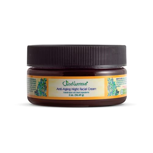 Just Nutritive Night Cream - Deep Moisture, Firming, Brightening - 2oz