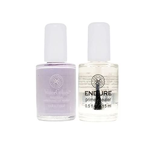 Honeybee Gardens Nail Polish Bundle - Long-Lasting, Non-Toxic, Vegan - Wisteria Color