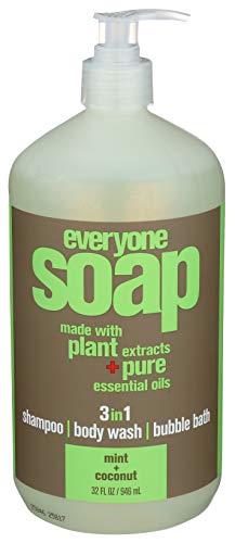 EO Products Hand Soap - Refreshing Mint & Coconut, Organic Herbal Blend - 32 oz