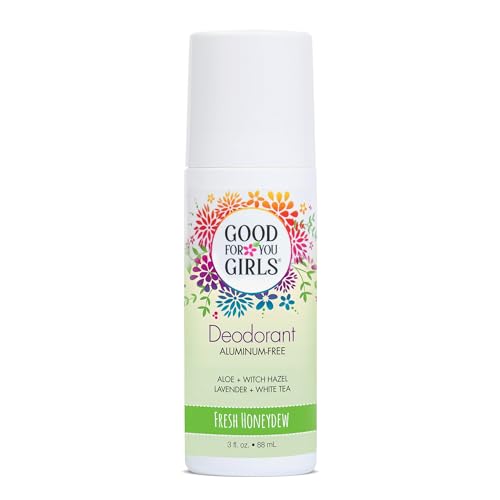 Good for You Girls Kids Deodorant - Odor Protection, Natural Ingredients, Fresh Honeydew - 3 oz