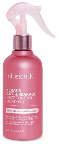 Infusion K Hair Treatment - Reduces Frizz & Breakage, Color Safe, Paraben-Free - 8 Fl Oz