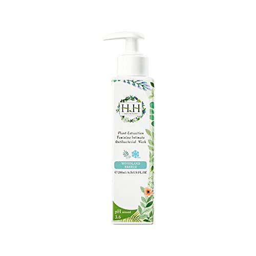 HH Herb & Health pH Balance Feminine Wash - Natural Moisture, Hypoallergenic, Mint Cool - 8oz