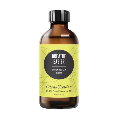 Edens Garden Breathe Easier Essential Oil Blend - Respiratory Support, 100% Pure - 118ml