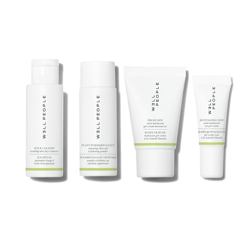 Well People Skin Care Kit - Nourishing & Hydrating, Vegan, Travel-Sized Essentials