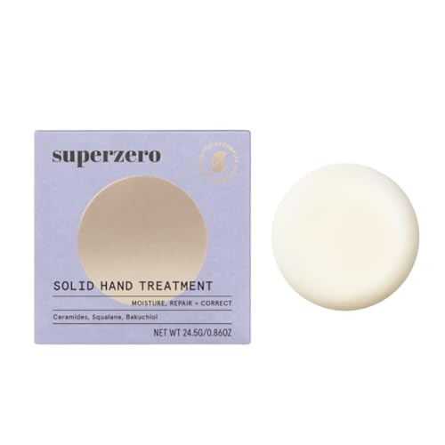 SUPERZERO Hand Cream - Hydrates Dry Skin, Reduces Fine Lines, Vegan & Cruelty-Free - 2.5oz