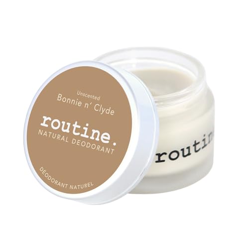 Routine Natural Deodorant Bonnie N' Clyde - Aluminum Free, Gentle Formula, Unscented - 2oz