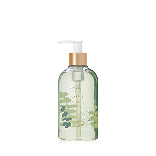 Thymes Eucalyptus Hand Soap - Nourishing Glycerin & Jojoba, Energizing Aroma - 8.25oz