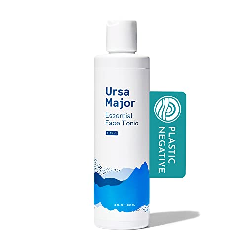 Ursa Major Face Toner - 4-in-1 Cleanser, Hydrator & Exfoliant, Natural Ingredients - 8oz