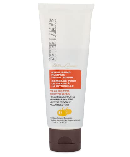 Peter Lamas Exfoliating Facial Scrub - Brightens, Cleanses & Hydrates | Vegan, 4oz