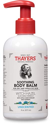 THAYERS Unscented Body Lotion - Moisturizes with Organic Aloe & Witch Hazel, 8 Oz