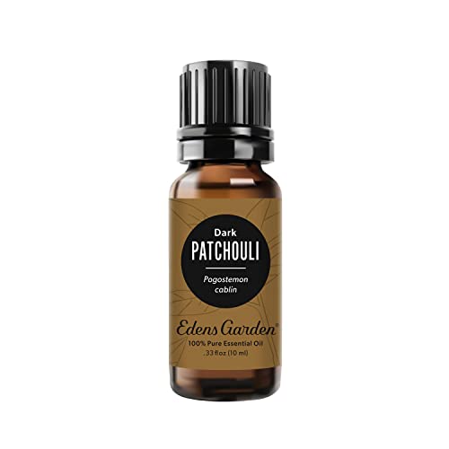 Edens Garden Patchouli Dark Essential Oil - Rich Aroma for Relaxation & Skincare - 10ml