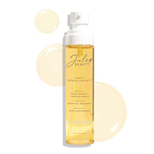 Julep Vitamin E Hydrating Cleansing Oil - Makeup Remover for Sensitive Skin - 3.38 Fl Oz