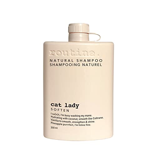 The Cat Lady Routine Softening Shampoo - Hydrating, Natural Ingredients, Paraben-Free - 350ml