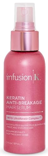 Infusion K Hair Serum - Strengthens & Repairs, Reduces Frizz, Color Safe - 3 oz