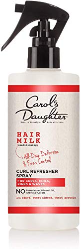 Carol's Daughter Hair Milk Curl Refresher Spray - Moisturizes & Defines Curls, 10 fl oz