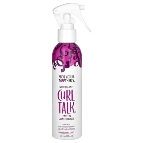Leave-In Hair Conditioner - Softens Curly Hair, Sulfate-Free, Long-Lasting Hold - 6.0 fl oz