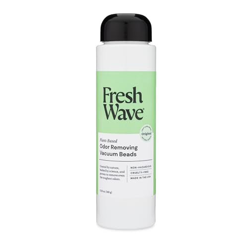 Fresh Wave Vacuum Deodorizer Beads - Natural Odor Eliminator, Non-Toxic, 5.25oz