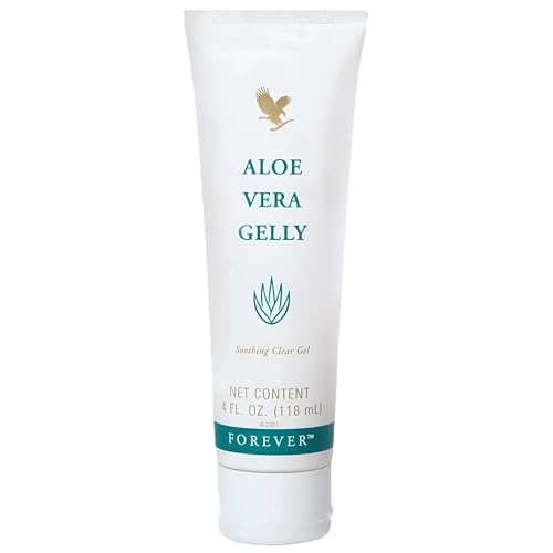 Forever Living Aloe Vera Gelly - Soothes Dry Skin, Vegan, Gluten-Free - 4 fl oz