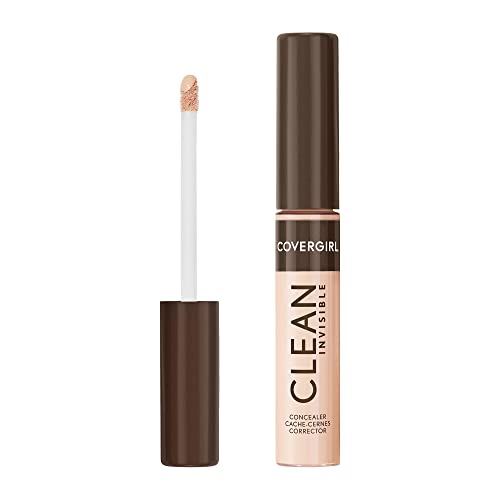 Covergirl Clean Invisible Concealer - Lightweight, Hydrating, Vegan, Talc-Free - 0.23oz