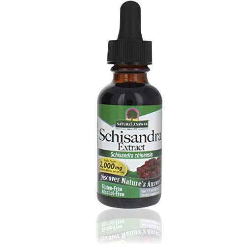 Nature's Answer Schisandra Berry Extract - Stress & Fatigue Relief, Alcohol & Gluten Free - 2oz