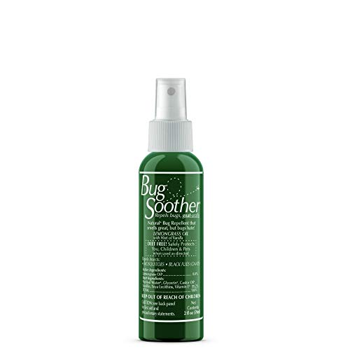 Bug Soother Spray - Natural Insect Repellent with Essential Oils, DEET Free - 2 oz