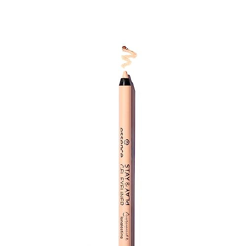 essence Gel Eyeliner - Vibrant Color, Waterproof & Long-Lasting, Vegan - 03 Silky Nude