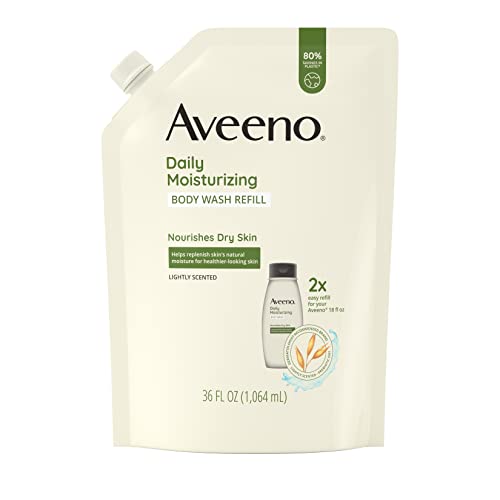 Aveeno Daily Moisturizing Body Wash - Nourishing Oat, Gentle for Sensitive Skin - 36 Fl. Oz