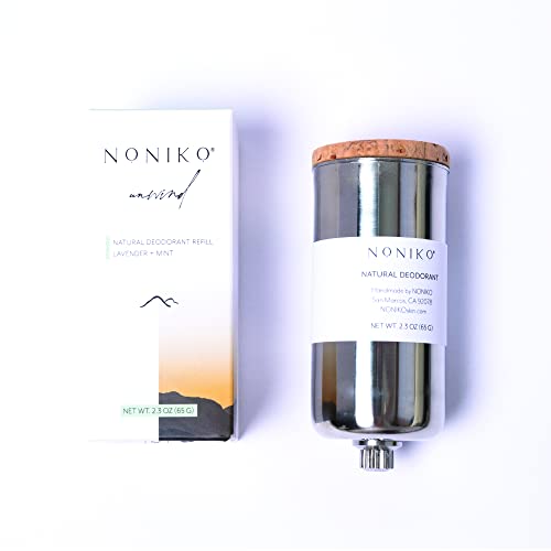 NONIKO Antiperspirant - Long-Lasting Freshness, Aluminum & Paraben Free - Lavender Mint Refill