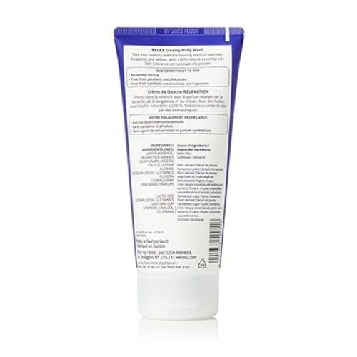 Weleda Aroma Essentials Body Wash - Relaxing Formula, Paraben-Free - 6.8 Fl Oz