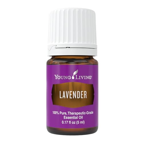 Young Living Lavender Essential Oil - 100% Pure Calming Aroma for Relaxation - 5ml