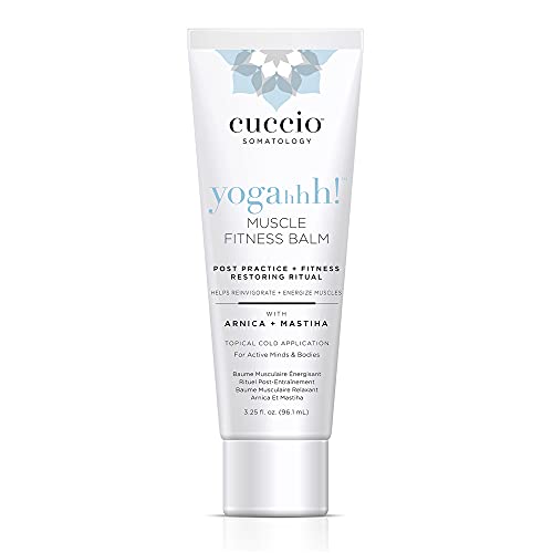 Cuccio Somatology Yogahhh Muscle Balm - Soothing Relief with Natural Oils, Paraben Free - 3.25 oz