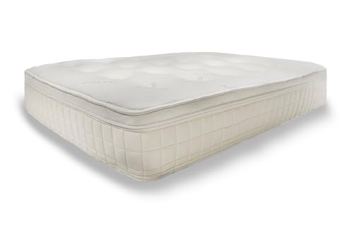 Naturepedic King Hybrid Mattress - Plush Comfort, GOTS & EWG Verified - Cooling Organic Latex