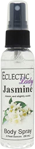 Jasmine Body Mist - Hydrating Formula, Paraben-Free, Handcrafted Fragrance - 2oz