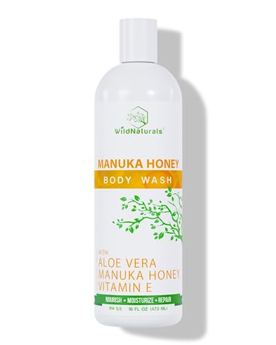 Manuka Honey Body Wash - Nourishing Relief for Eczema, Psoriasis, & Dry Skin - 12oz