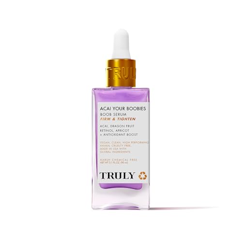 Truly Beauty Acai Body Serum - Boosts Skin Elasticity, Vegan & GMO-Free - 3.1oz