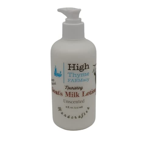 All-Natural Goat Milk Body Lotion - Deep Hydration, Fragrance-Free for Sensitive Skin - 8oz