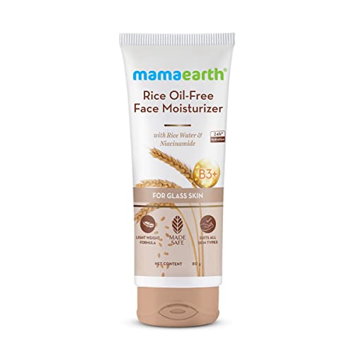 MAMAEARTH Face Moisturizer - 24-Hour Hydration, Niacinamide, Controls Oil & Minimizes Pores - 2.82oz